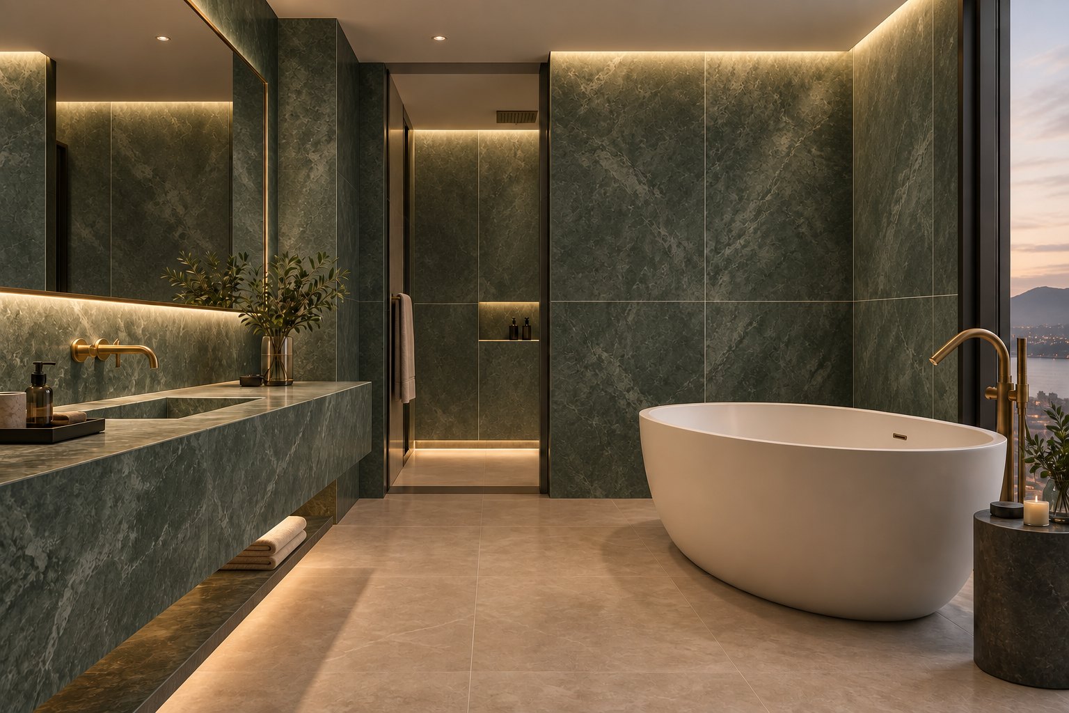 SPC Wall Panels interior application concept