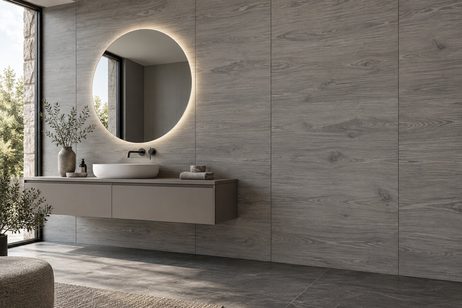 WPC Wall Panels interior application concept